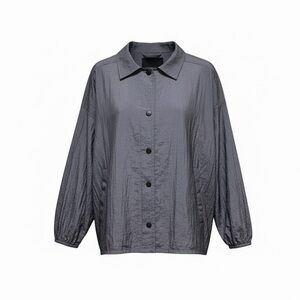 Athleta Lunar Shine Button Down Shirt NWOT XL